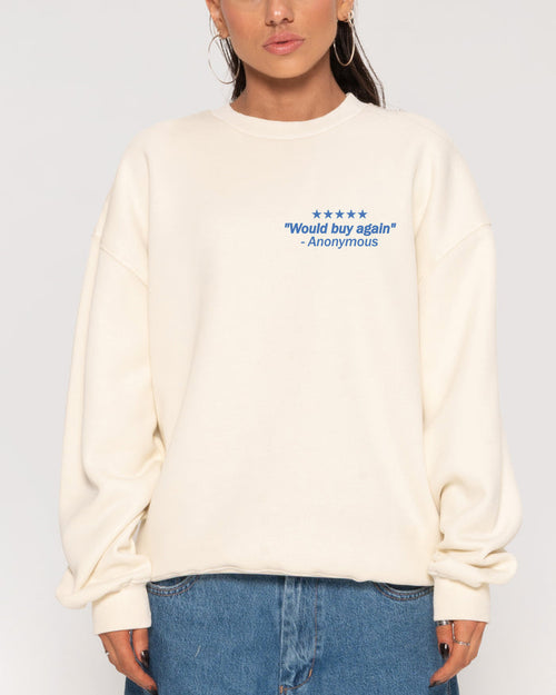 1-800-Cocaine Natural Sweatshirt