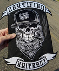 10.5 IN. X 14 IN. / CERTIFIED WHITEBOY EMBROIDERED PATCH