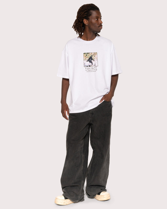 A Guy Like Me is Hard to Find White T-Shirt