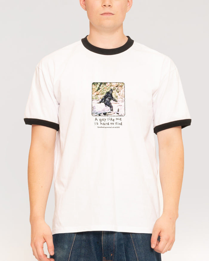 A Guy Like Me is Hard to Find Black Ringer T-Shirt