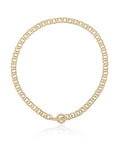 All About That Chain Crystal Necklace