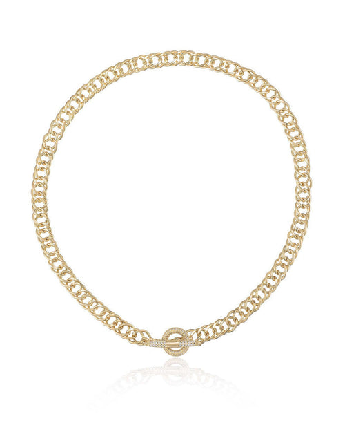 All About That Chain Crystal Necklace