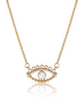 All Knowing Eye Crystal Necklace