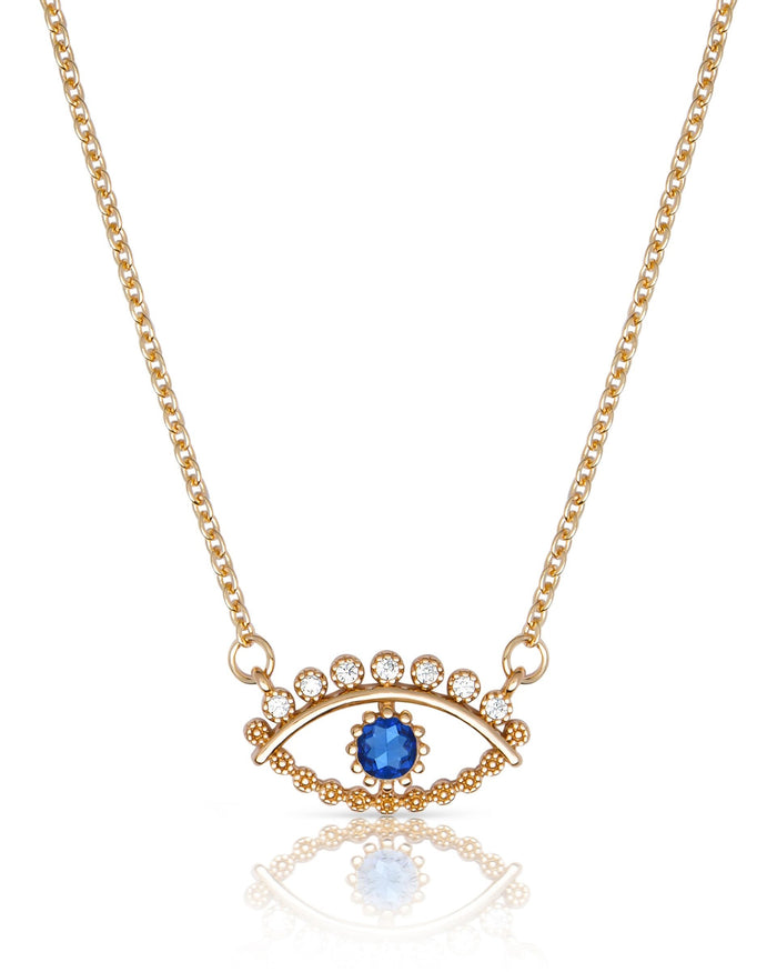 All Knowing Eye Crystal Necklace