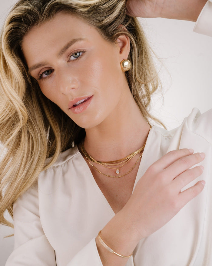All the Chains Layered Necklace