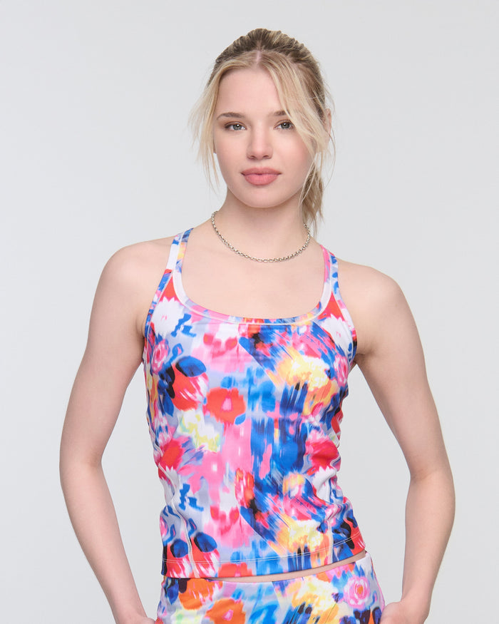 Andi Rally Racerback Pickleball Top – Mid-Length Performance Tank