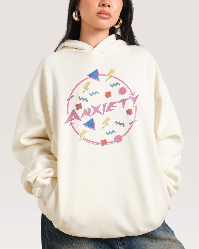 Anxiety Natural Hoodie