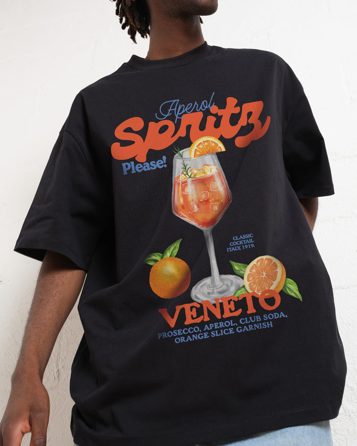 Aperol Spritz Please! Oversized Tee Online Australia
