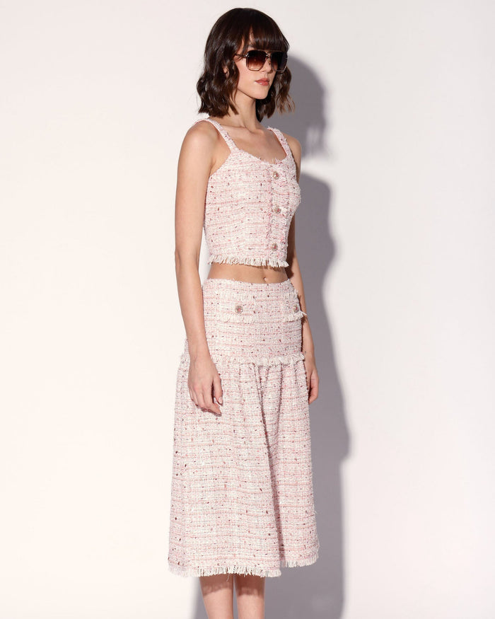 Aria Top, Blossom Tweed