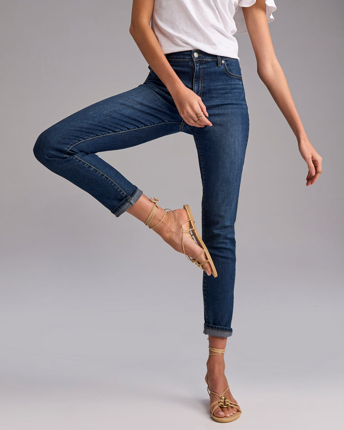 Aspen High Rise Skinny Jean Dark Wash