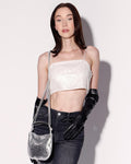 Audrine Top, Vanilla Cloud Sequin