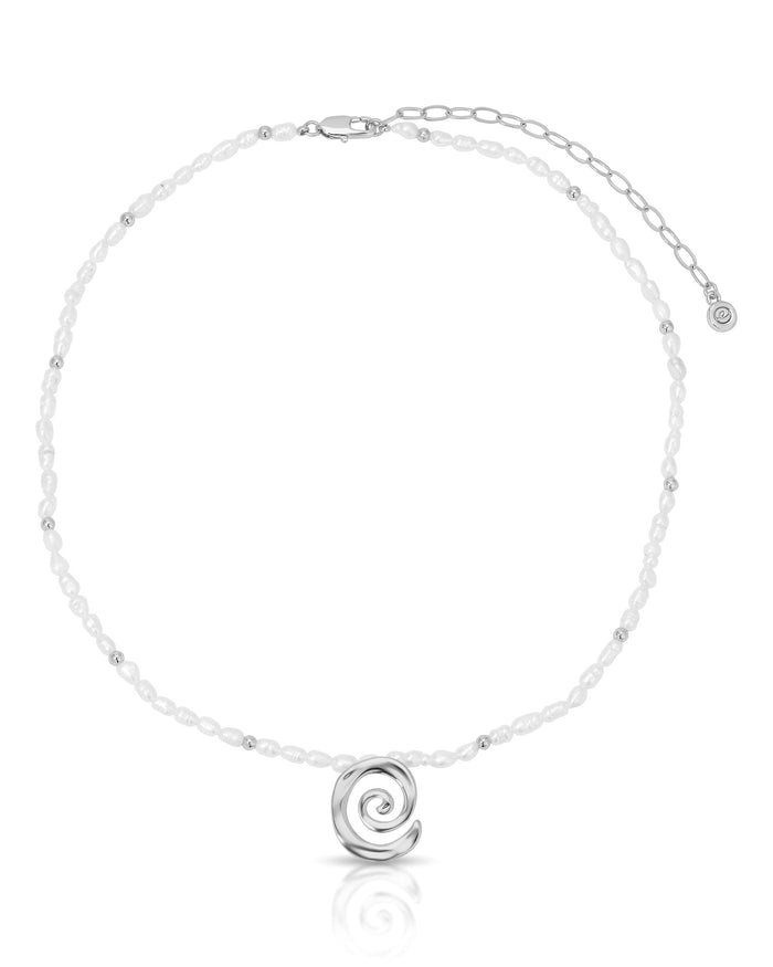 Pearl with Silver Plating / One Size