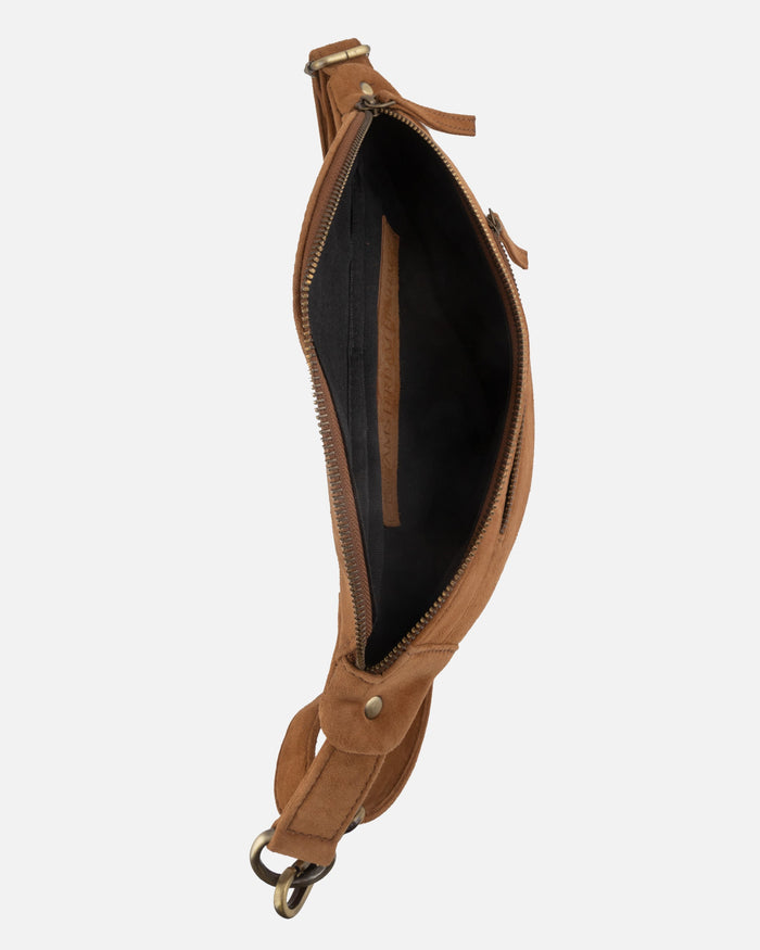 Belle | Suede Leather Belt Bag