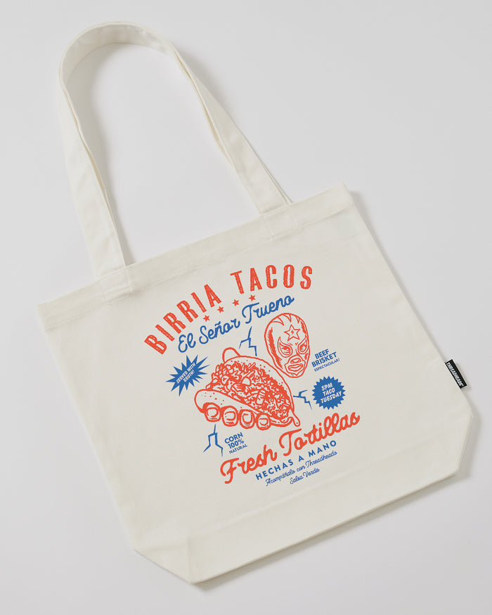 Birria Tacos El Senor Trueno Tote Bag Australia