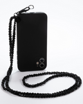 Black on Black Crossbody Phone Chain