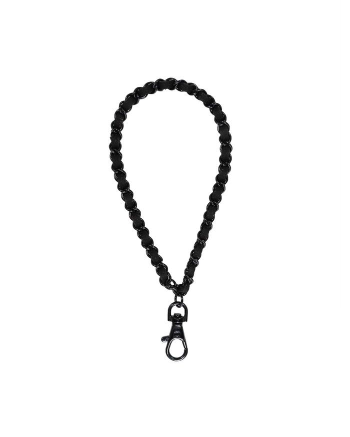 Black on Black Phone Wristlet