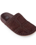 Bolinas Clog - Leather - Mahogany Suede Patch