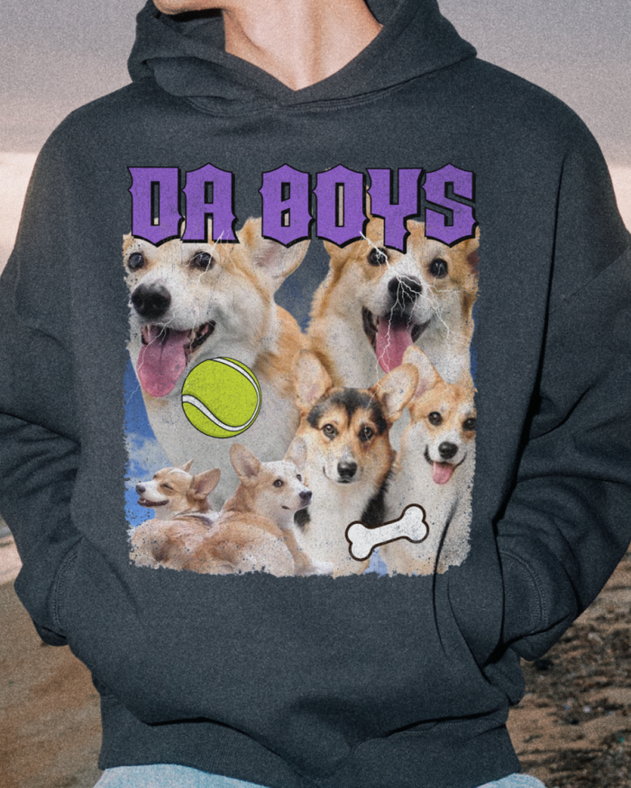 Bootleg Hoodie Custom Hoodie – view 2