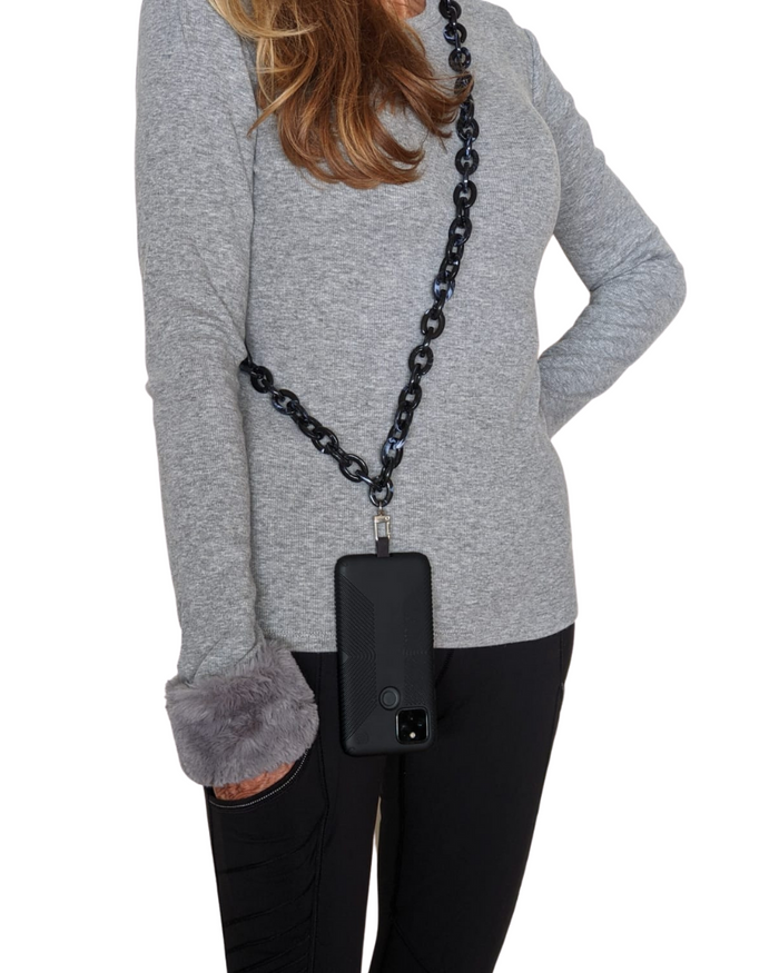 Boss Black Crossbody Phone Chain