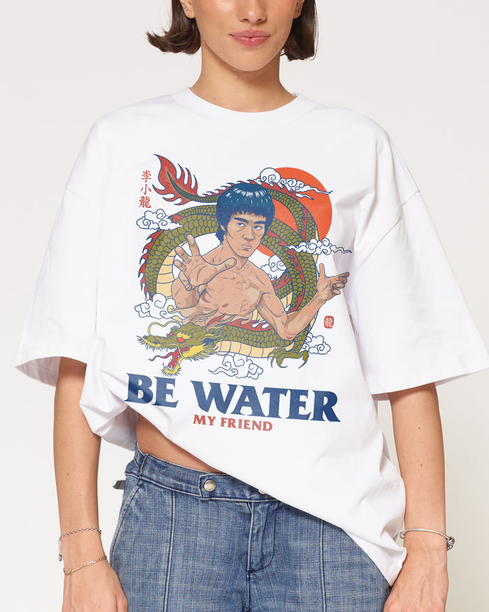 Bruce Lee Be Water Oversized Tee – view 2