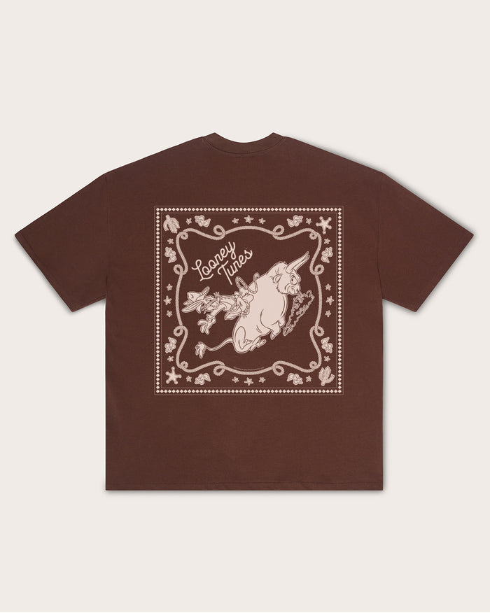 Bugs Rodeo Oversized Tee Threadheads Australia #colour_brown