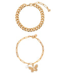 Butterfly Bracelet Set