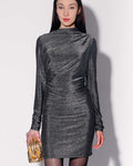 Camilla Dress, Shimmer Black
