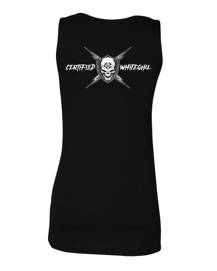 CERTIFIED WHITEGIRL EAGLE LADIES TANK