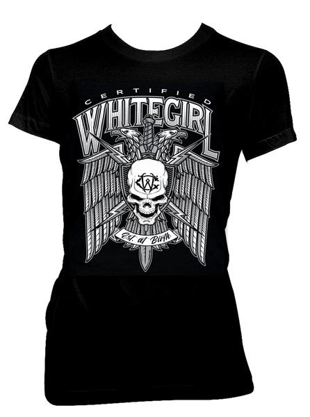 CERTIFIED WHITEGIRL EAGLE TEE