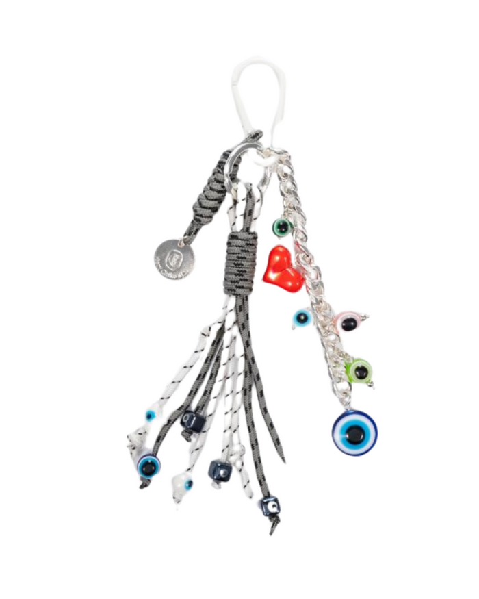 Charcoal Chic Bag Charm