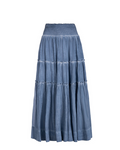 Charlie Skirt In Stonewash