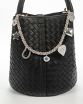 Charm & Chance Silver Bag Charm