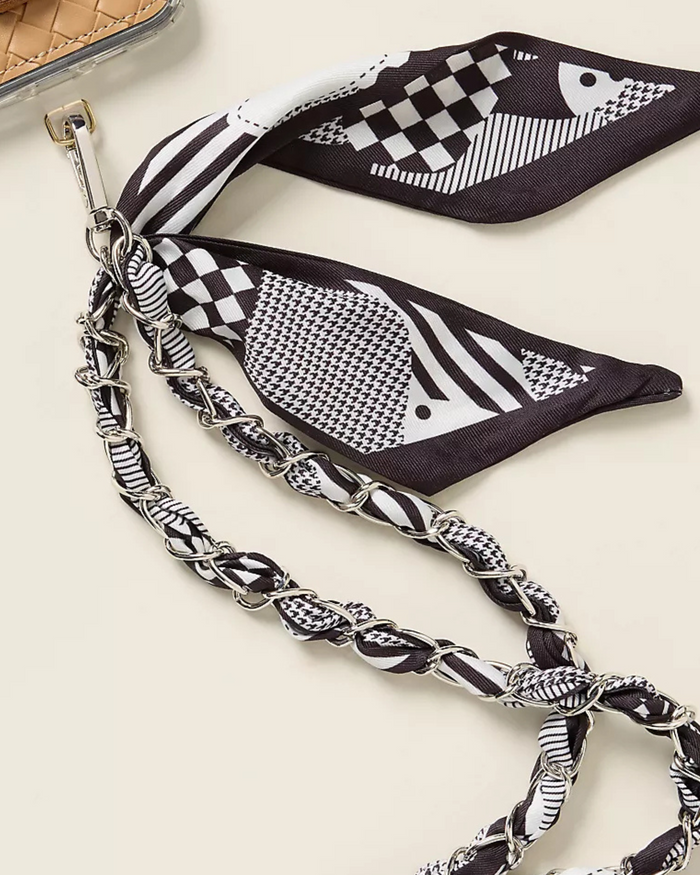 Checkerboard Crossbody Phone Chain