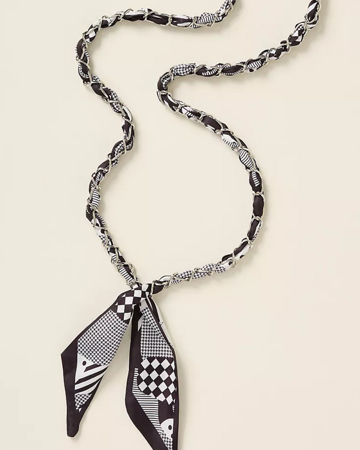 Checkerboard Crossbody Phone Chain