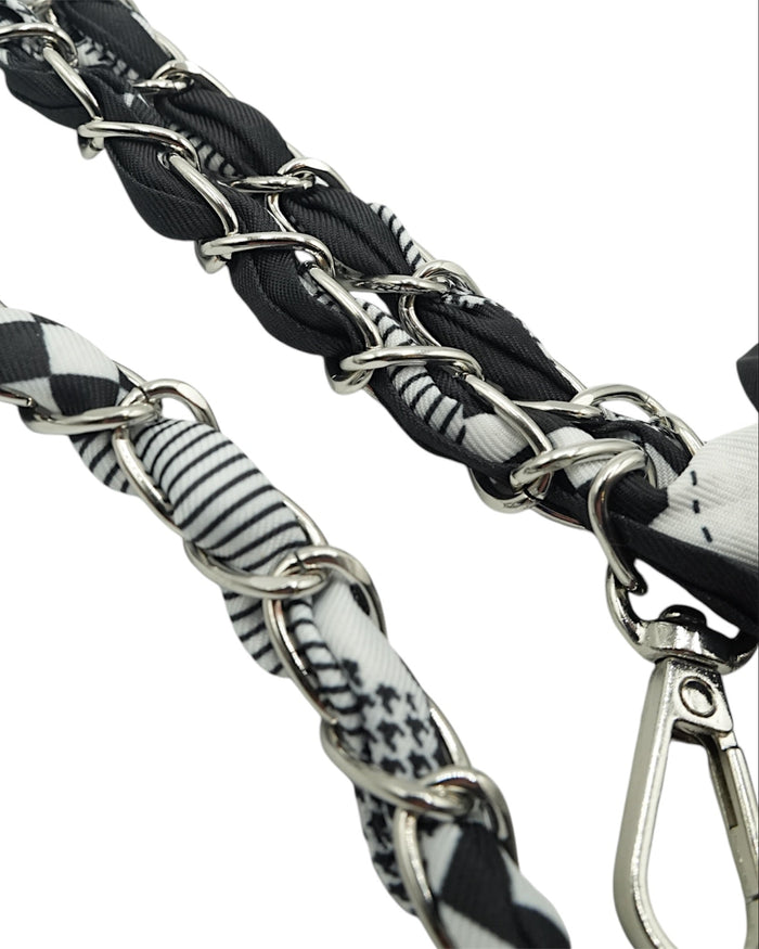Checkerboard Crossbody Phone Chain