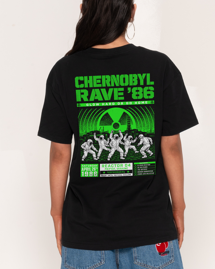 Chernobyl Rave '86 Black T-Shirt
