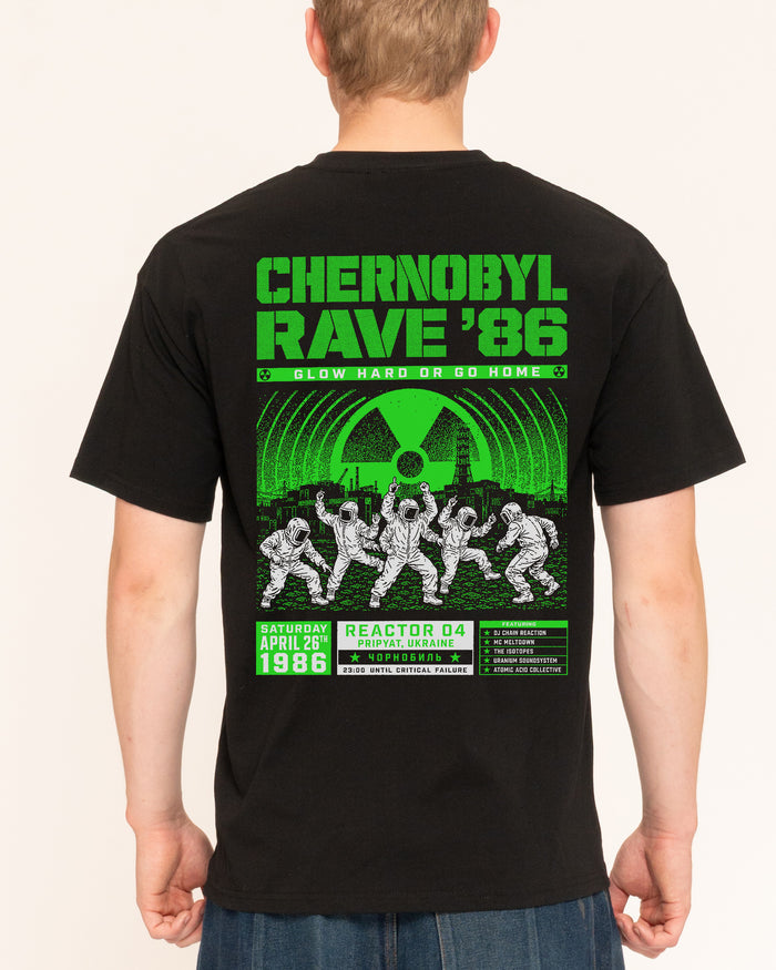 Chernobyl Rave '86 Black T-Shirt
