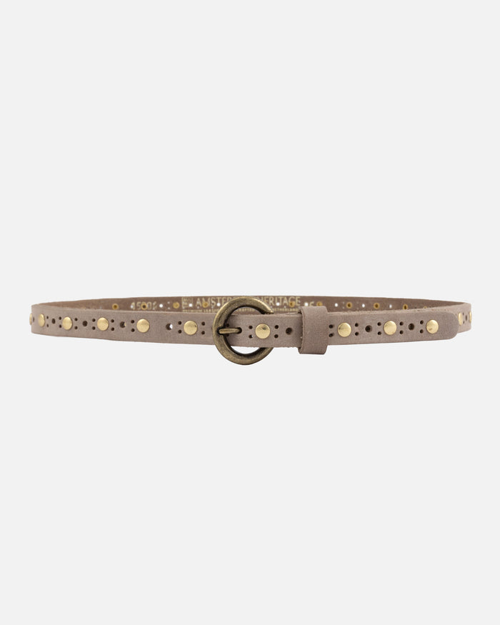 Chloe | Vintage Studded Skinny Belt