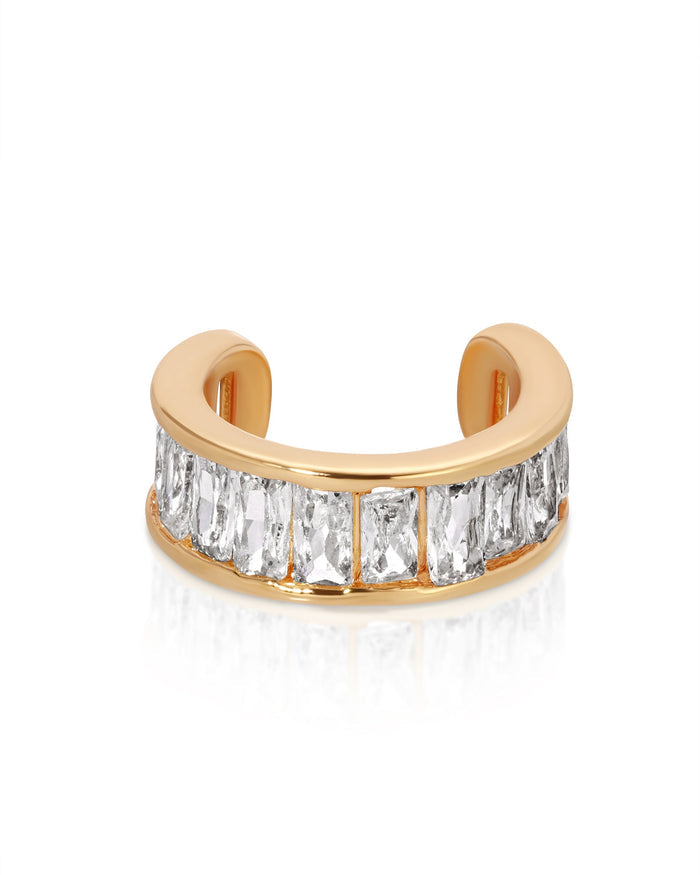 Class Crystal Ear Cuff