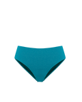 Classic Midrise Bottom In Jungle Green Metallic Pique
