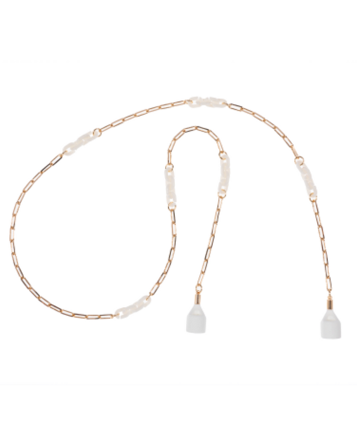 Crème Brûlée Gold AirPod Chain