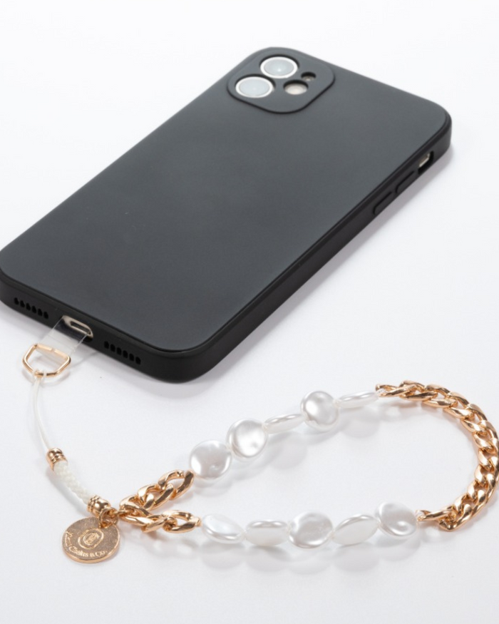 Crown Jewels Gold Phone Charm