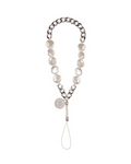 Crown Jewels Silver Phone Charm