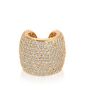 Crystal Statement Chunky Ear Cuff