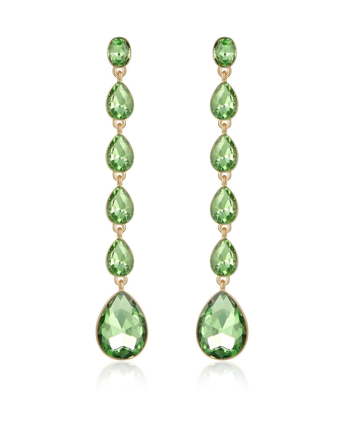 Peridot Crystal with 18k Gold Plating / One Size