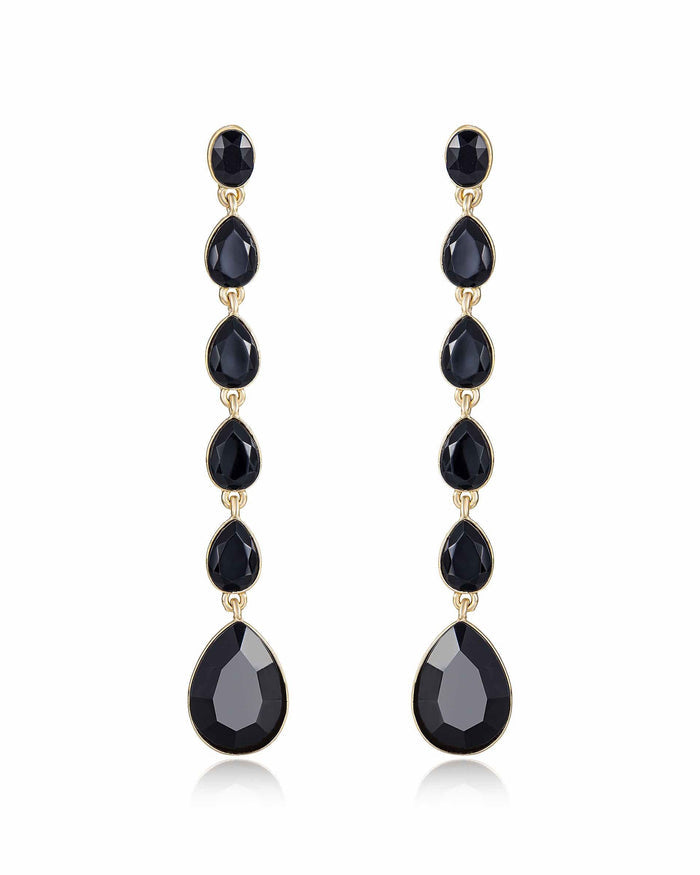 Crystallized Drop Earrings