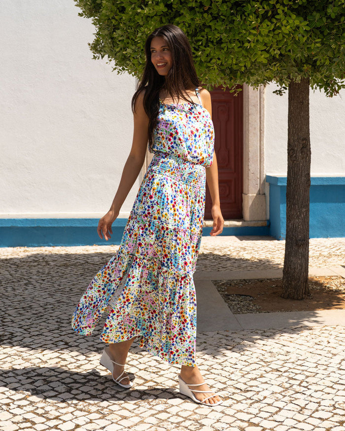 Dani Top In Wildflower Patch