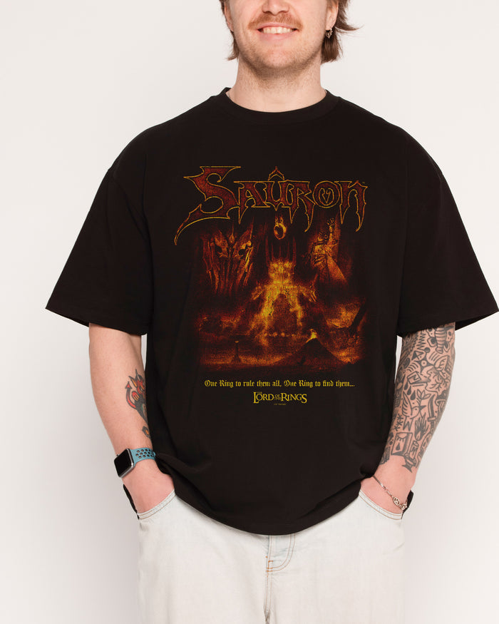 Dark Lord Sauron Oversized Tee Australia