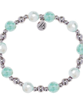 Day by Day Collection- Aqua Agate Gemstone Bracelet