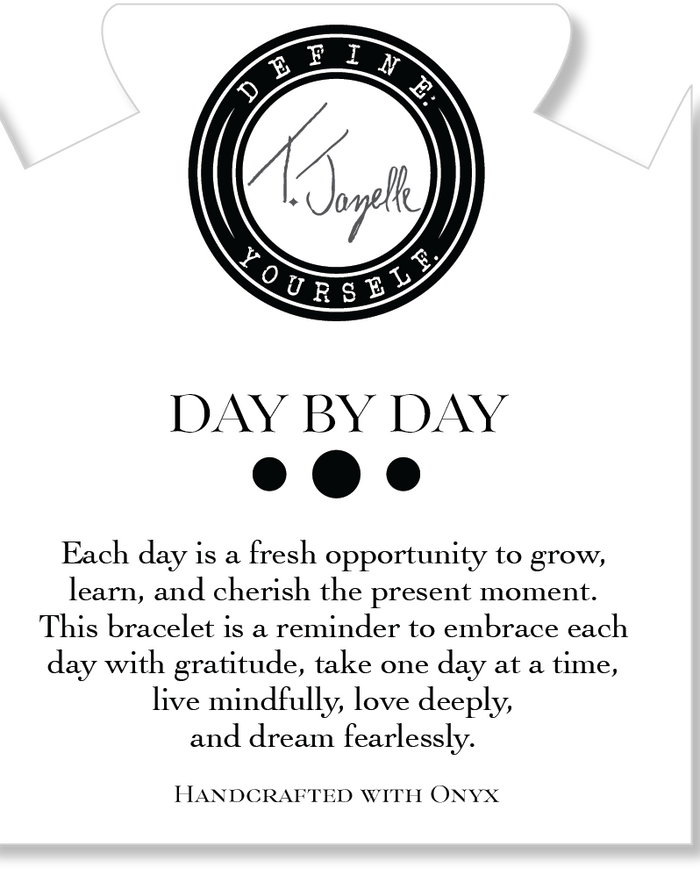 Day by Day Collection- Onyx Gemstone Bracelet